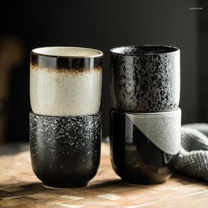 Tasses Soucoupes Japonais En Céramique Tasse À Thé Rétro Creative Café Maison Sushi Pot Restaurant Vaisselle