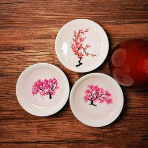 Kopjes schotels Japanse kleurveranderende beker koude temperatuur bloem display keramische theekom tazas de ceramica