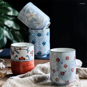 Tasses Saucers Style Japonais Céramiques Tentures de thé