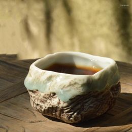 Tasses soucoupes tasse à thé japonaise pour Pu'er Qing tasse à thé en céramique 100 ml petit bol ensemble principal