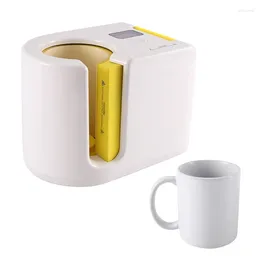 Tasses Saucers tasses de presse de presse chauffant automatique pour la sublimation 11-15oz tasse de café imprimer en bouche