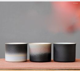 Kopjes schotels retro grof aardewerk thee kom vintage Japanse beker master theekop Chinees drinkware teaware decor ambachten
