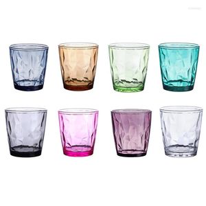 Tasses soucoupes verres à boire incassables verre à eau jus pour thé 500 ML cuisine transparente salle à manger Bar verres