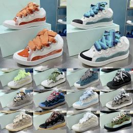 Curb Shoes Designer Sneakers Kalfsleer Herenschoen Vintage Broodtrainers Mode Luxe Suede Trainer Platform Sneaker