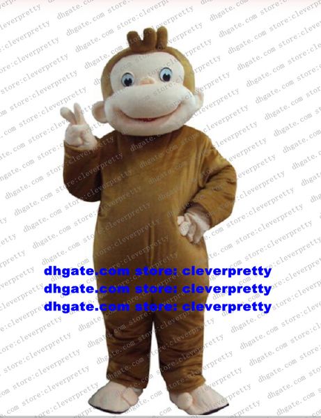 Curieux George Singe Costume De Mascotte Adulte Personnage De Dessin Animé Tenue Costume Divertissement Performance Halloween All Hallows CX4034