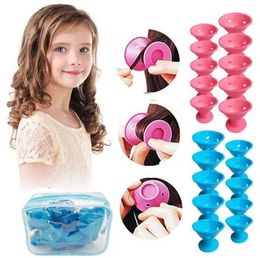 Curling Irons 10 Clips de cheveux Curler Curler Solicone Silicone Wavy DIY STYLING TOL Q240506