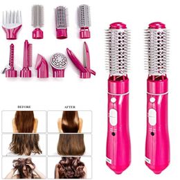 Fers à friser 10 en 1 sèche-cheveux brosse One Step Air Sryler peigne sèche-cheveux électrique bigoudi fer à lisser 230602