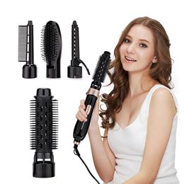 Curling Irons 4 in 1 één stap Haardroger Luchtborstel Elektrische haardroger Blazer Borstel Multifunctionele luchtkam Haar krultje 230822