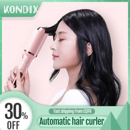 Rizadores de cabello Auto Rizador de cabello Espiral Waver Rizador de hierro Máquina eléctrica de rodillos mágicos Aparatos para el peinado del cabello Llegan 230531