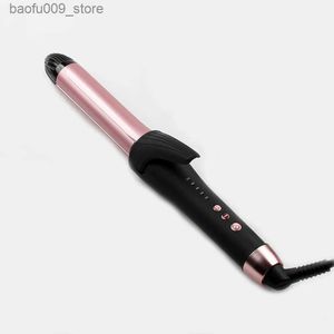 Curling Irons Coiffure Coiffure Iron de plage Boucée Curly Fer 2-en-1 Ceramic Flat Ferner Serdener Q240425