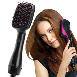 Fers à friser sèche-cheveux brosse une étape souffleur électrique Air voyage coup peigne professionnel sèche-cheveux brosse à cheveux 231025