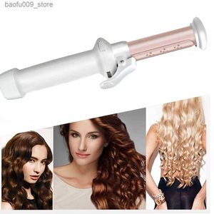 Curling Irons Mini Electric Curler Wireless USB-oplader Kruller natte krultje en droge krul IJzer Anti Schaling Low Power Travel Styling Q240425