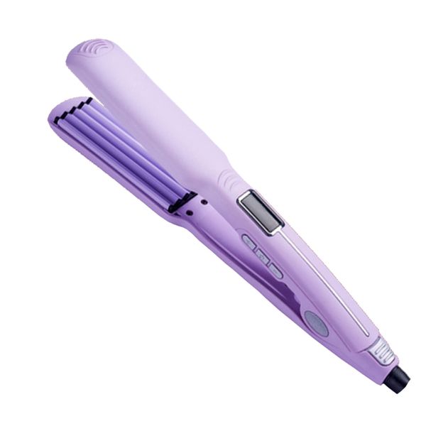 Curling Irons Ion Ion Perm Perm Fluffy Curler Ceramic Curling Irons Fer Ferner avec LCD Affichage Salon Hair Styling Tools 230811