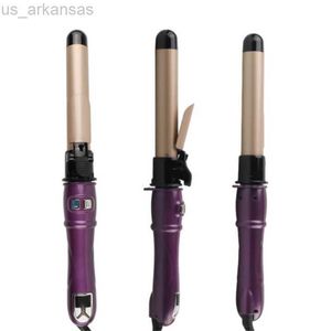 Fers à friser Professionnel 28mm Électrique Cheveux Bigoudi Rouleau Curling Wand Céramique Cheveux Fer À Friser Cheveux Waver Poire Fleur Cône Styling Outils 4 W0309