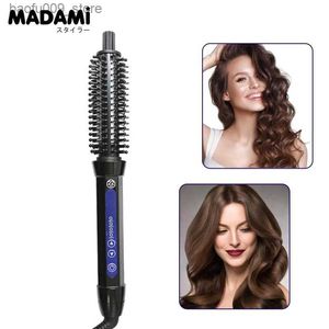 Curling Irons Professional Coil Hair Fir Brush coreen Curly Hair Comb 220 32mm Electric Curly Hair 110V-240V Beauty Salon Tool Q240425