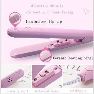 Curling Irons Rod Hair Slagrender Student Mini Vrouw Small Electric Splint Curl Dual-Use Bangs Curler 221116