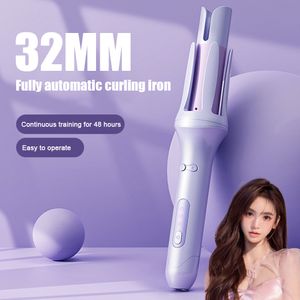 Curling Irons Rotation de fer Rotation Wand Waves Curler Styling Tools Ceramic Curly Automatic Poweroff ThreeGear for Hair Care 230812