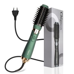 Curling Irons Cepillo de aire mejorado One Step Hair Dryer y Styler Volumizer 3 en 1 con Ion Generator Salon Straightener Curler Comb 220921