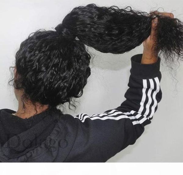 Peluca frontal de encaje rizado 360 con pelo de bebé Pelucas de cabello humano de encaje completo transparente de onda profunda 370 peluca delantera de encaje de cuero cabelludo falso 9404977