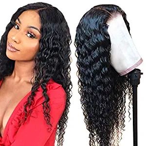 Braziliaanse Diepe Golf full lace Pruik 360 Kant Frontale Menselijk Haar Pruiken Pre Geplukt Onverwerkte Virgin remy 150% Dichtheid hd Front diva1