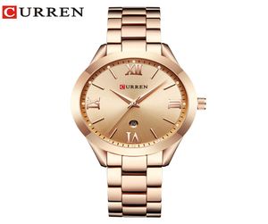 Curren Gold Watch Women Watches Ladies 9007 Steel Women039S Bracelet Watches vrouwelijke klokrelogio feminino montre femme cx200729830844