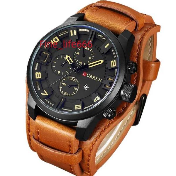 Curren montre hommes 8225 luxe Quartz hommes montres étanche décontracté Sport montre horloge Relogio Masculino