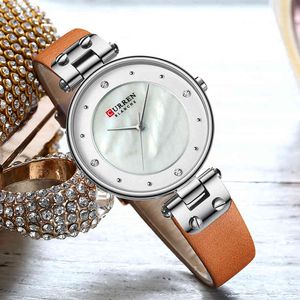 Curren montre femmes Top marque montres de luxe Quartz étanche femmes montre-bracelet dames filles mode horloge relogios feminino 210517