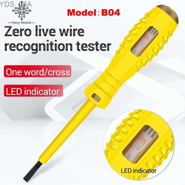 Courantomètres 220V stylo de Test électrique prise murale prise de courant alternatif détecteur de tension capteur testeur crayon de mesure lumière LED indicateur de tension 240320