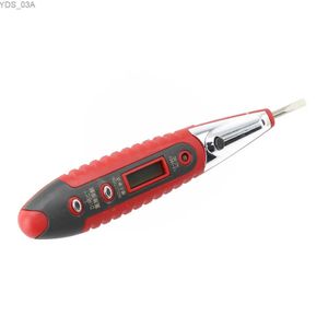 Stroommeters ANENG VD700 Digitale tester Potlood Contactloze veilige testpen AC DC 12-250V Elektrisch LCD-scherm Schroevendraaier Spanningsindicator 240320