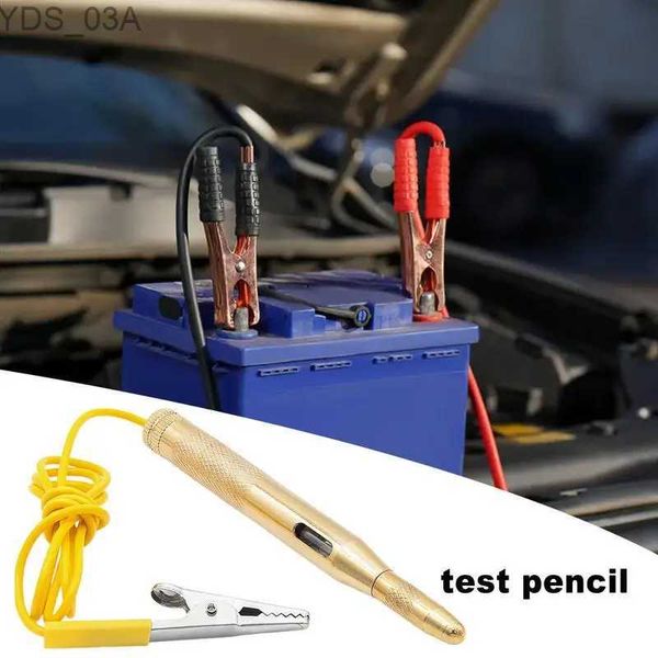 Stylo de test électrique de voiture, testeur de tension électrique de véhicule, stylo de test de haute précision, testeur électrique, détecteur de tension pour la maison 240320