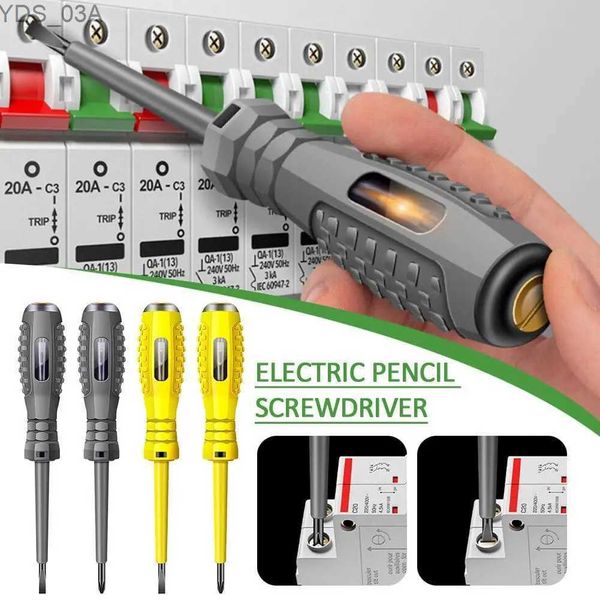 Medidores de corriente Probador de voltaje eléctrico Destornillador de pluma AC Prueba de inducción sin contacto Lápiz Voltímetro Destornillador eléctrico de potencia 240320