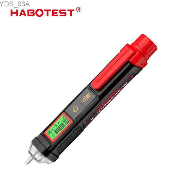 Courantomètres HABOTEST HT103 détecteur de tension stylo testeur intelligent sans contact 12-1000 V capteur électrique de courant crayon de Test outil d'électricien 240320