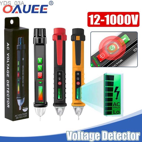 Oauee AC1010 stylo sans contact Intelligent multimètre alarme testeur de tension ca détecteur compteur capteur électrique de courant crayon de Test 240320