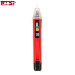 Appareil de mesure de courant UNITÉ UT12D Détecteur de tension AC Testeur de stylo sans contact Capteur électrique 24-1000V Compteur de tension Crayon de test de courant Alarme Lumière LED 240320