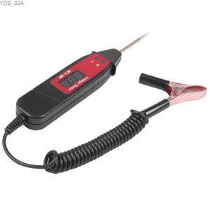 Compteurs de courant universel 5-36V voiture numérique Lcd stylo de test de tension testeur de voiture professionnel détecteur de crayon avec lumière LED diagnostic de voiture 240320