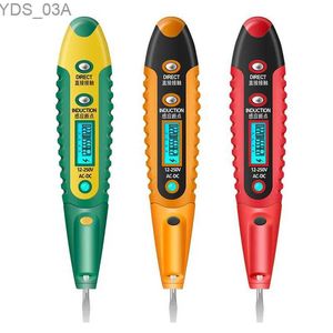 Compteurs de courant VD700 stylo de Test électrique numérique AC/DC 12-250 V détecteur de tension multifonction crayon Portable écran LCD Mini testeur d'électricien 240320