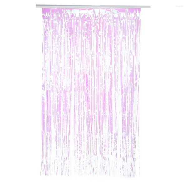 Rideau 100x180cm Style européen coloré gland épaissir décoration de porte pour célébration de mariage décor de fête d'anniversaire