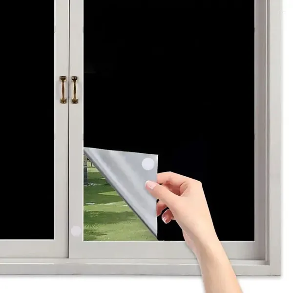 Rideau 1pc thermique isolé UV Protection de protection des fenêtres de confidentialité