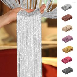 Rideau 200x100 cm Luxury Crystal Flash Line Brilly Pattel String Porte Porte de porte Diviseur de d￩coration de maison