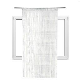 Gordijn 200x100cm Moderne luxe Tassel Room Divider Shiny String Door Window Valance Home Decor