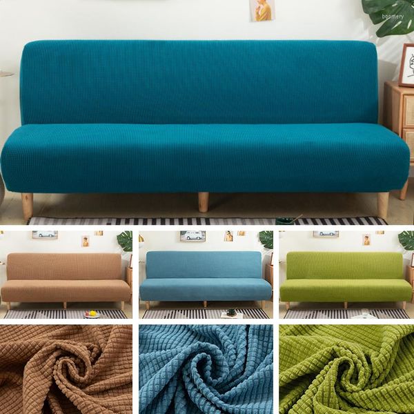 Rideau 3 tailles tissu Jacquard épaissi couverture complète canapé-lit Simple sans bras élastique taille universelle