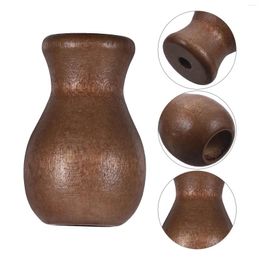 Rideau 6 pièces accessoires vénitiens pendentifs en bois 6 pièces (marron) bouton de cordon de traction extrémités de stores pour boutons de glands