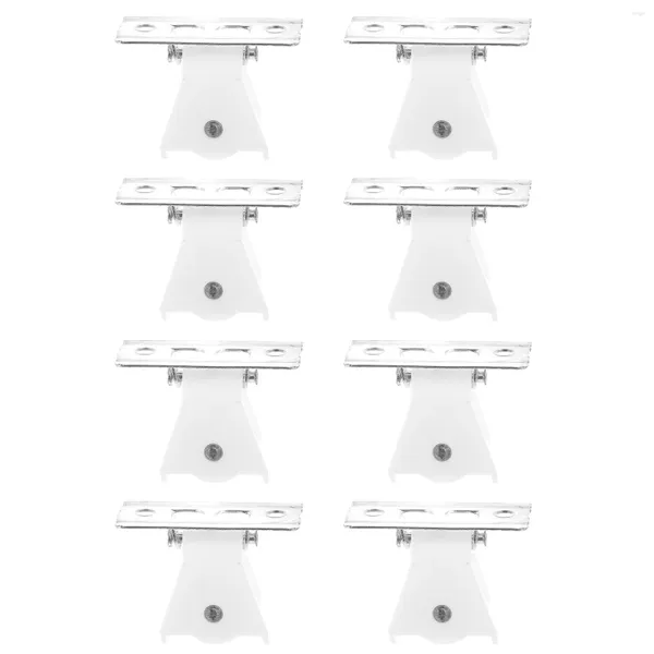 Rideau 8 PCS Couvre-poulies de volet de fenêtre 3 Cordon Cord Berrouillage Iron Accessoire