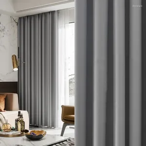 Cortina de 800 g/m, cortinas opacas para dormitorio, cortinas de bloqueo de luz completa, paneles con ojales con aislamiento térmico para sala de estar
