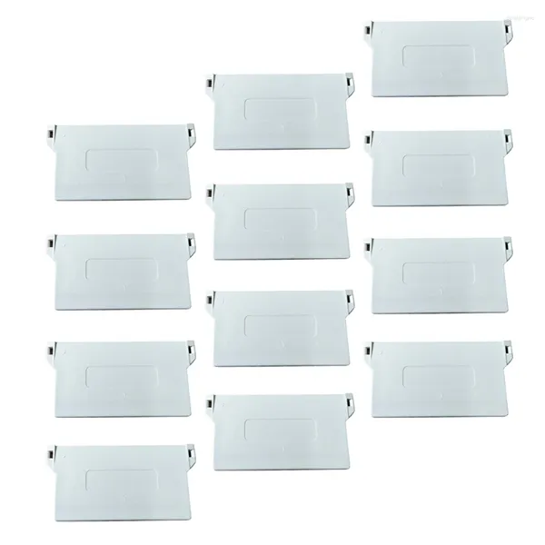 Accessoires pour rideaux, stores en plastique, plaque inférieure, plaques de maison, rideaux blancs verticaux