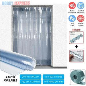 Rideau Arrowzoom PVC Strip transparent en plastique transparent Porte de congélateur Isolation thermique KK1173 KK1181