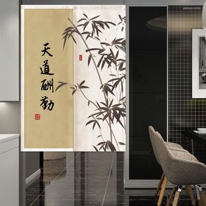 Gordijn Chinese lotus deur badkamer toilet veranda partitie half