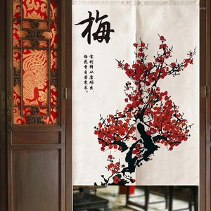Rideau style chinois prune orchidée bambou chrysanthème porte cloison chambre porche décoration moitié