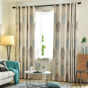 Rideau personnalisé Scandinave Style Sun Shade Fabric Tissol Chambre salon Enfants Curtains épais