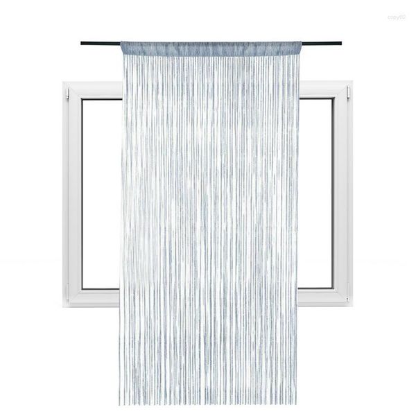 Cortina de cuentas para puerta, cortinas con cadena colgante de poliéster, lujosas cortinas con cuentas, decoración del hogar para cafetería, dormitorio